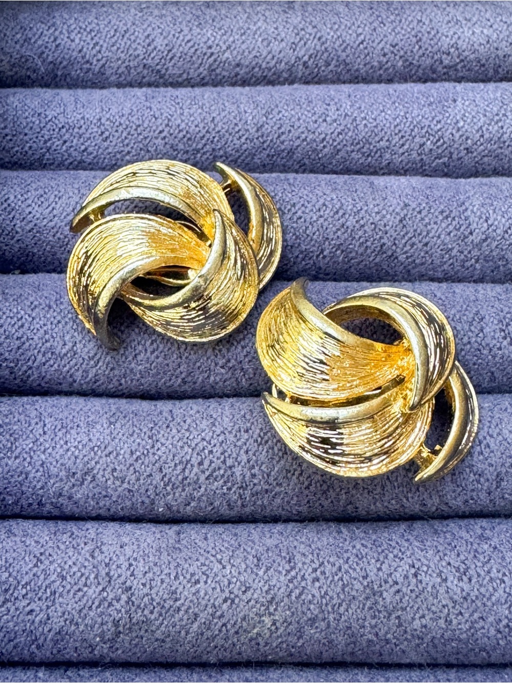 Authentic Vintage Givenchy Paris Statement Clip-On Earrings